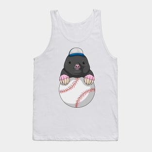 Mole Cap Baseball Tank Top